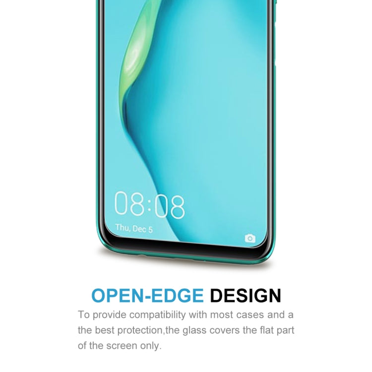50 PCS 0.26mm 9H Surface Hardness 2.5D Explosion-proof Tempered Glass Non-full Screen Film For Huawei Nova 7i