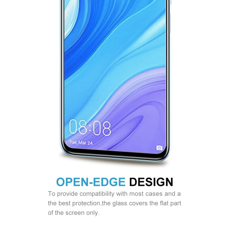 50 PCS 0.26mm 9H Surface Hardness 2.5D Explosion-proof Tempered Glass Non-full Screen Film For Huawei Y9s