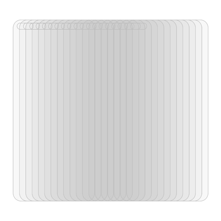 50 PCS 0.26mm 9H Surface Hardness 2.5D Explosion-proof Tempered Glass Non-full Screen Film For Huawei Honor V30