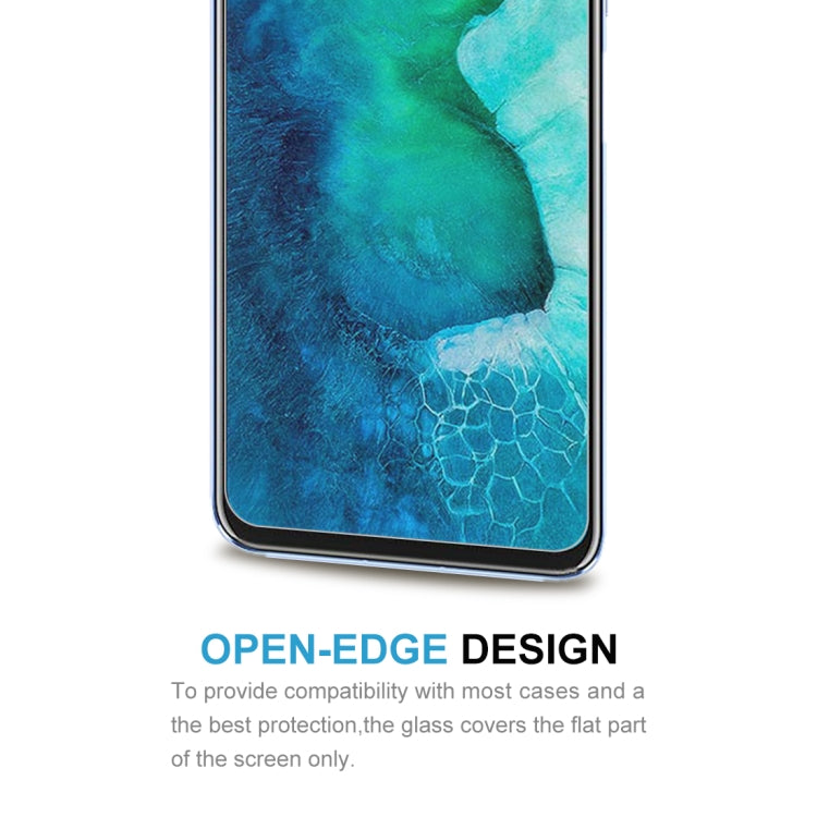 50 PCS 0.26mm 9H Surface Hardness 2.5D Explosion-proof Tempered Glass Non-full Screen Film For Huawei Honor V30