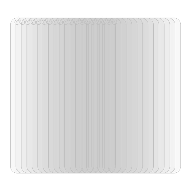 50 PCS 0.26mm 9H Surface Hardness 2.5D Explosion-proof Tempered Glass Non-full Screen Film For Huawei Honor Play 4T