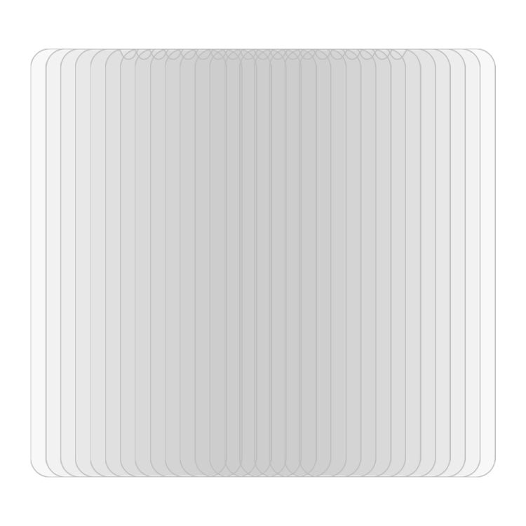 50 PCS 0.26mm 9H Surface Hardness 2.5D Explosion-proof Tempered Glass Non-full Screen Film For OPPO A91
