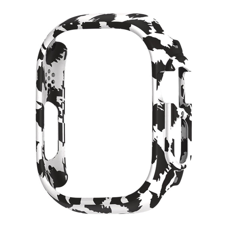 For Apple Watch Ultra 49mm PC Hollow Electroplating Protective Case