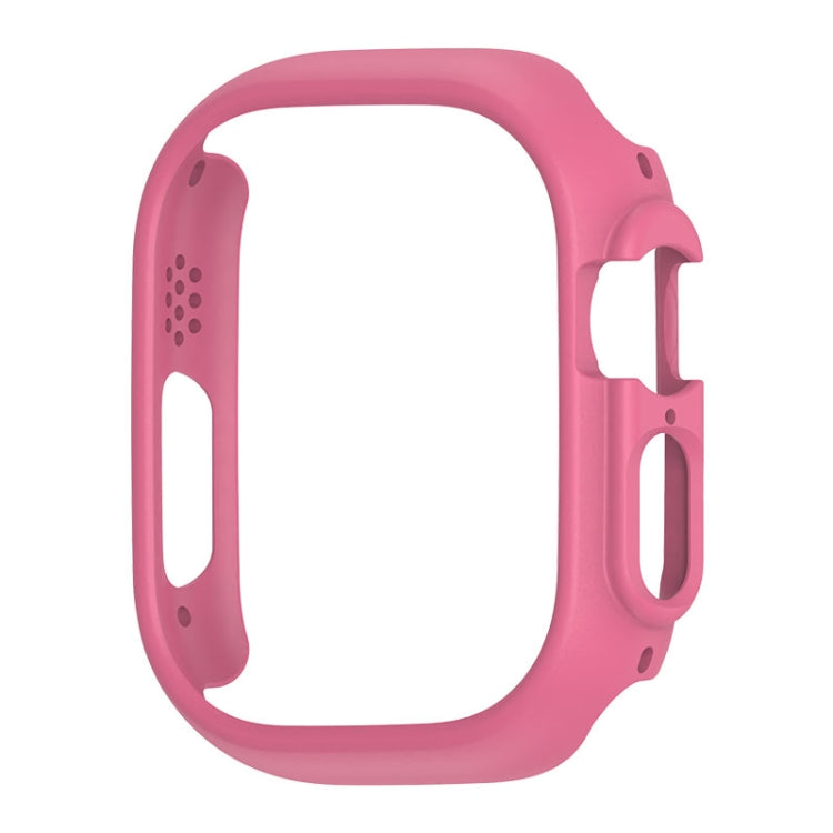 For Apple Watch Ultra 49mm PC Hollow Electroplating Protective Case