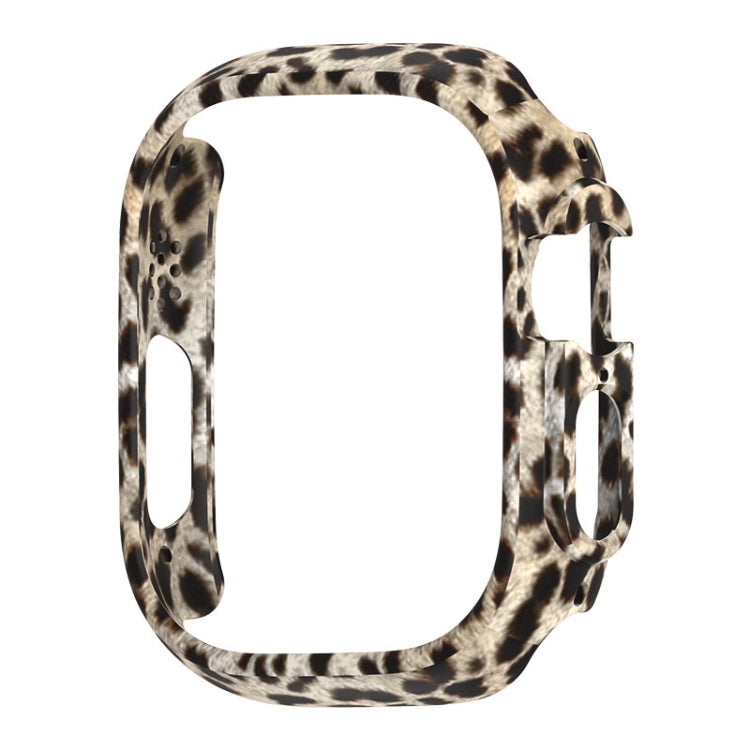 For Apple Watch Ultra 49mm PC Hollow Electroplating Protective Case