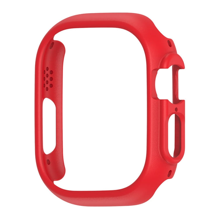 For Apple Watch Ultra 49mm PC Hollow Electroplating Protective Case