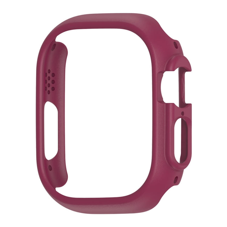 For Apple Watch Ultra 49mm PC Hollow Electroplating Protective Case