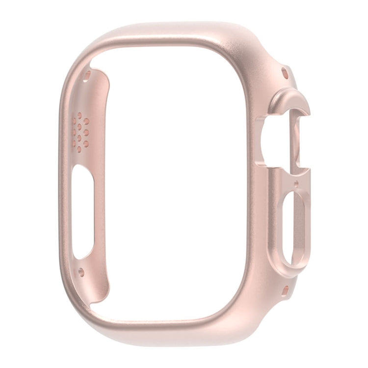 For Apple Watch Ultra 49mm PC Hollow Electroplating Protective Case