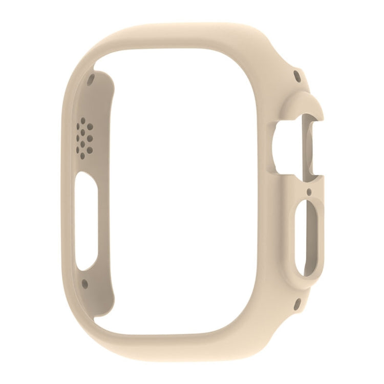 For Apple Watch Ultra 49mm PC Hollow Electroplating Protective Case