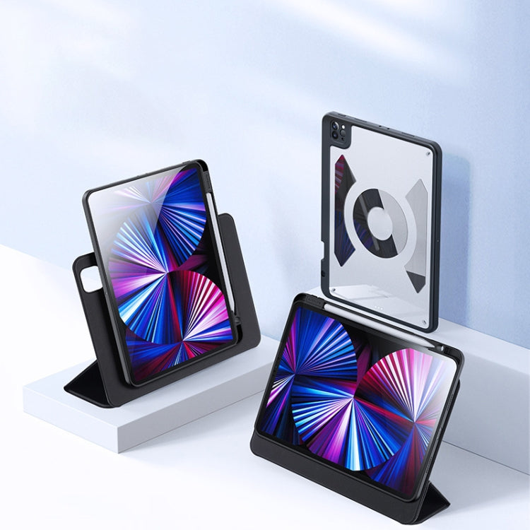 For iPad Pro 11 2021 DUX DUCIS Magnetic Detachable TPU Tablet Case with Pen Slot