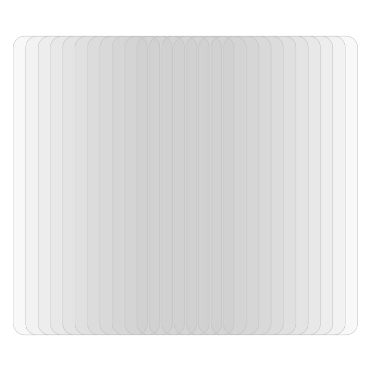 50 PCS 0.26mm 9H Surface Hardness 2.5D Explosion-proof Tempered Glass Half Screen Film For Xiaomi Redmi Note 9 Pro
