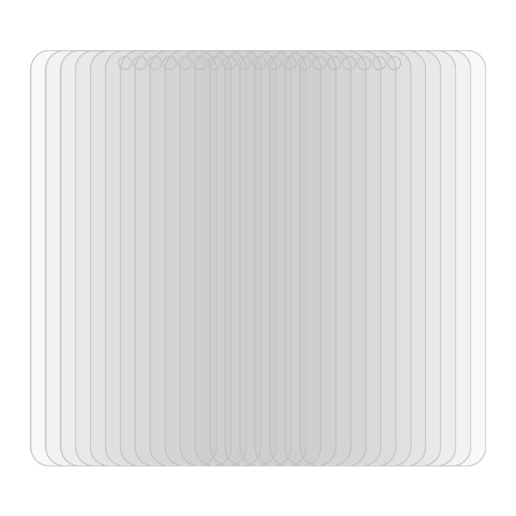 50 PCS 0.26mm 9H Surface Hardness 2.5D Explosion-proof Tempered Glass Half Screen Film For Xiaomi Redmi Note 9 Pro Max