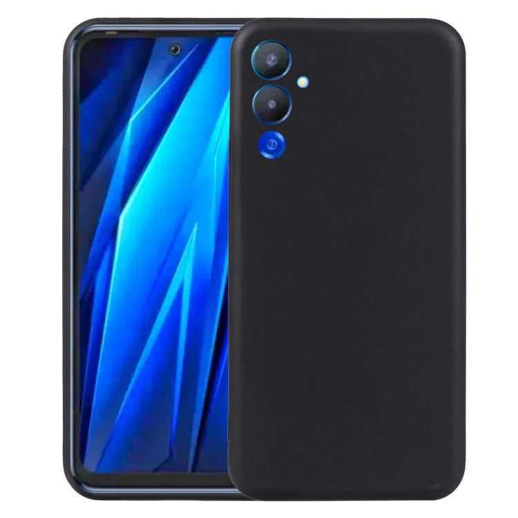 For TECNO Pova 4 TPU Phone Case(Black)