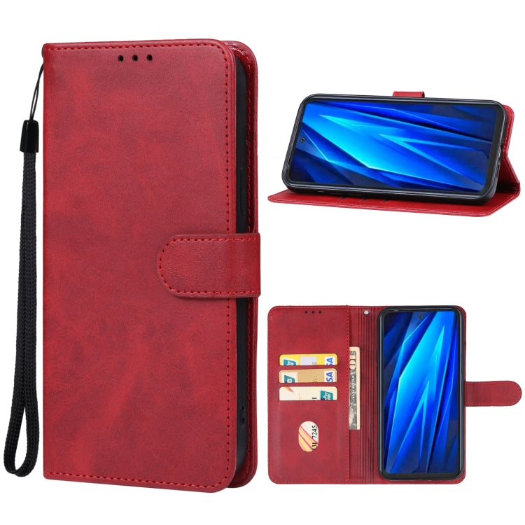 For TECNO Pova 4 Leather Phone Case