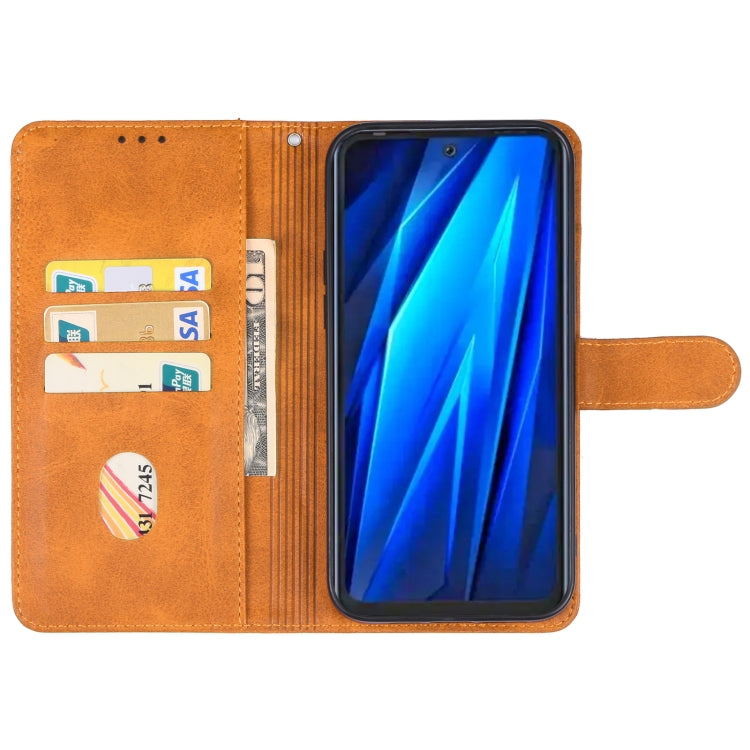 For TECNO Pova 4 Leather Phone Case