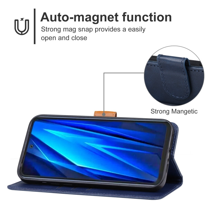 For TECNO Pova 4 Leather Phone Case