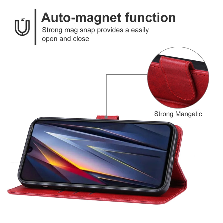 For TECNO Pova 4 Pro Leather Phone Case