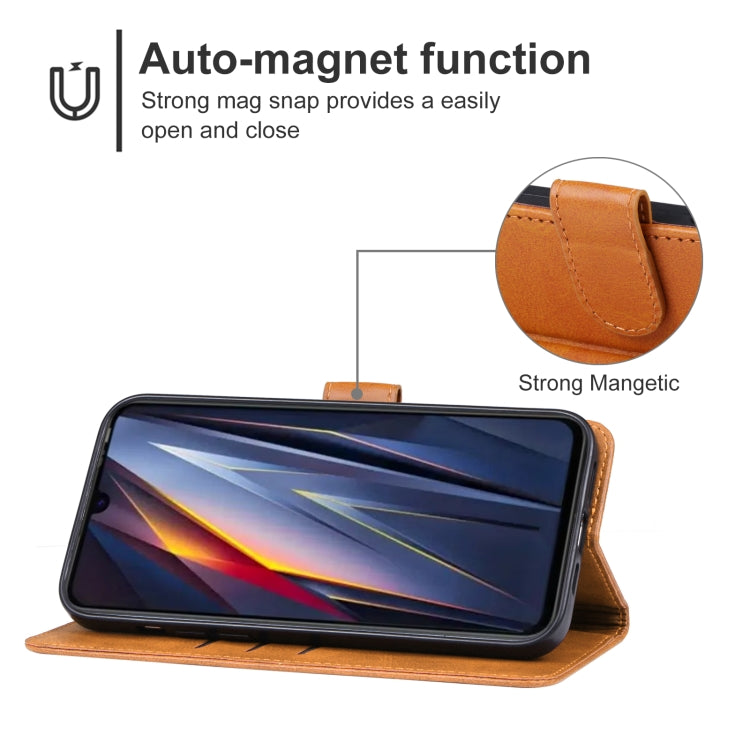 For TECNO Pova 4 Pro Leather Phone Case