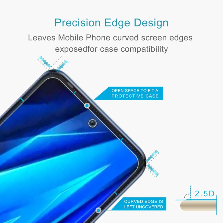 For TECNO Pova 4 10pcs 0.26mm 9H 2.5D Tempered Glass Film