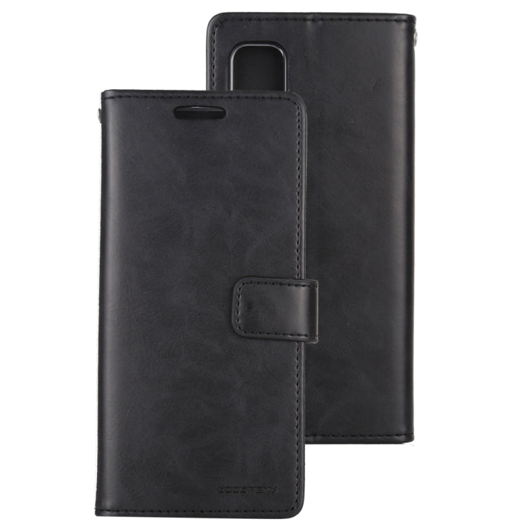 For Galaxy S20 GOOSPERY BLUE MOON DIARY Crazy Horse Texture Horizontal Flip Leather Case With Bracket & Card Slot & Wallet