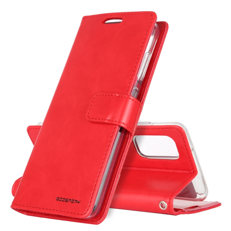 For Galaxy S20 GOOSPERY BLUE MOON DIARY Crazy Horse Texture Horizontal Flip Leather Case With Bracket & Card Slot & Wallet