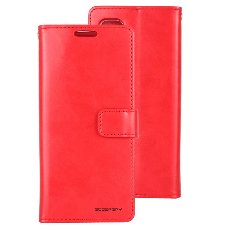 For Galaxy S20 GOOSPERY BLUE MOON DIARY Crazy Horse Texture Horizontal Flip Leather Case With Bracket & Card Slot & Wallet