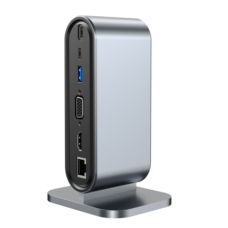 12 in 1 USB-C / Type-C Vertical Multi-interface HUB Adapter