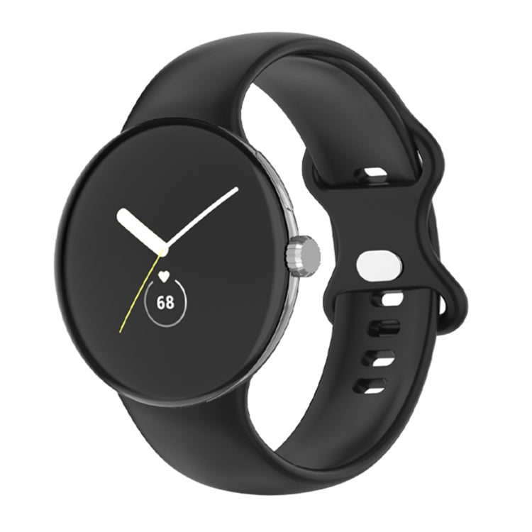 For Google Pixel Watch Single Color Silicone Watch Band Women