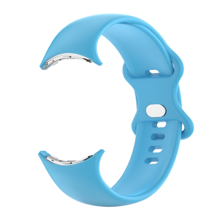 For Google Pixel Watch Single Color Silicone Watch Band Women