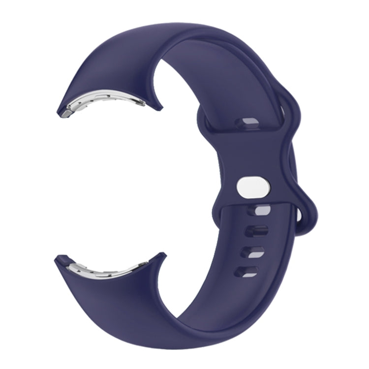 For Google Pixel Watch Single Color Silicone Watch Band Women