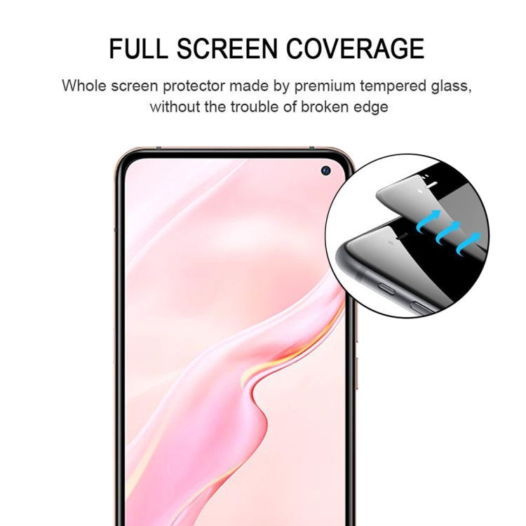 For Vivo X30 9H Surface Hardness 2.5D Full Glue Full Screen Tempered Glass Film