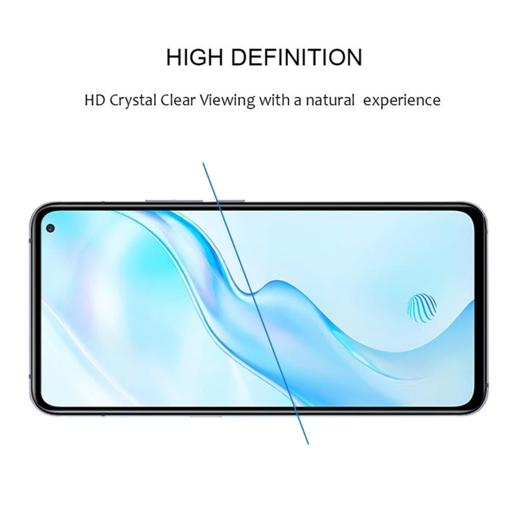 For Vivo X30 Pro 9H Surface Hardness 2.5D Full Glue Full Screen Tempered Glass Film