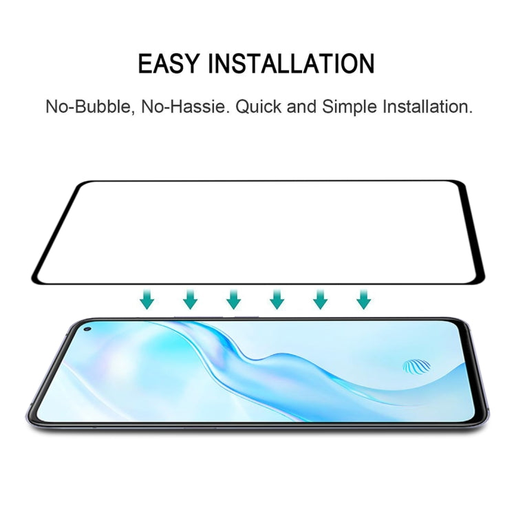 For Vivo X30 Pro 9H Surface Hardness 2.5D Full Glue Full Screen Tempered Glass Film