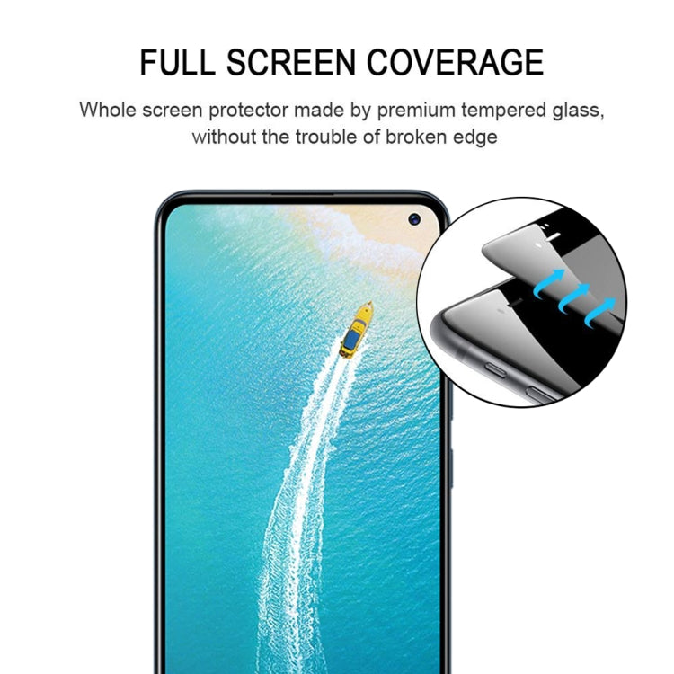 For Vivo V17 9H Surface Hardness 2.5D Full Glue Full Screen Tempered Glass Film