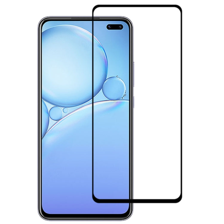 For Vivo V19 9H Surface Hardness 2.5D Full Glue Full Screen Tempered Glass Film