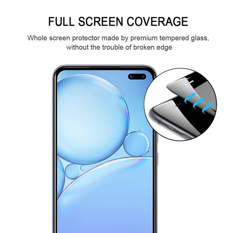 For Vivo V19 9H Surface Hardness 2.5D Full Glue Full Screen Tempered Glass Film