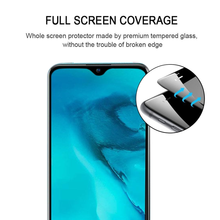 For Vivo Y11 2019 9H Surface Hardness 2.5D Full Glue Full Screen Tempered Glass Film