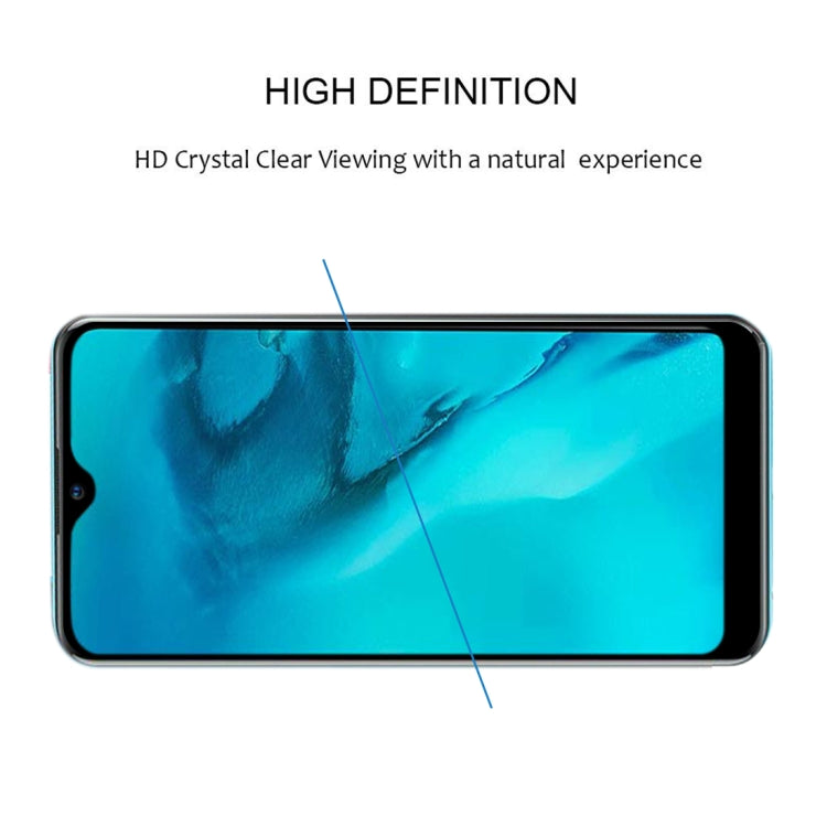 For Vivo Y11 2019 9H Surface Hardness 2.5D Full Glue Full Screen Tempered Glass Film