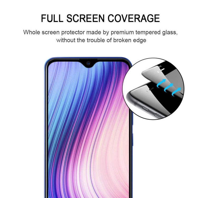 For Vivo Y5s 9H Surface Hardness 2.5D Full Glue Full Screen Tempered Glass Film