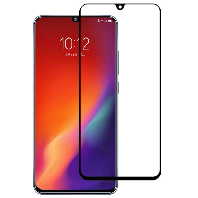 For Vivo Z6 9H Surface Hardness 2.5D Full Glue Full Screen Tempered Glass Film