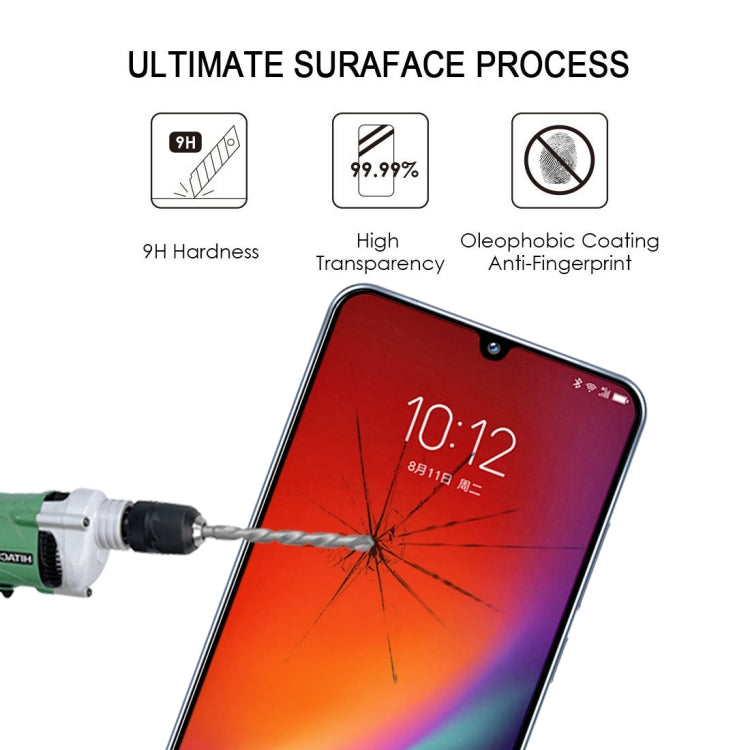 For Vivo Z6 9H Surface Hardness 2.5D Full Glue Full Screen Tempered Glass Film