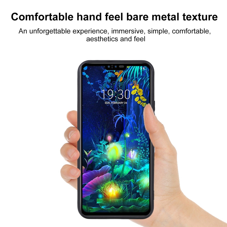 For LG V50 ThinQ TPU Phone Case(Black)