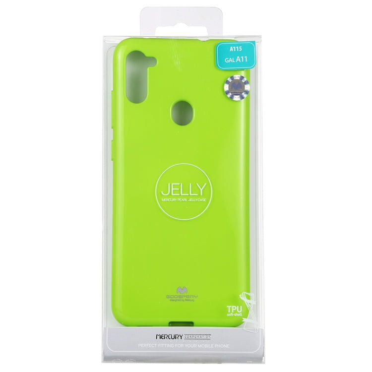 GOOSPERY JELLY Full Coverage Soft Case For Galaxy A11
