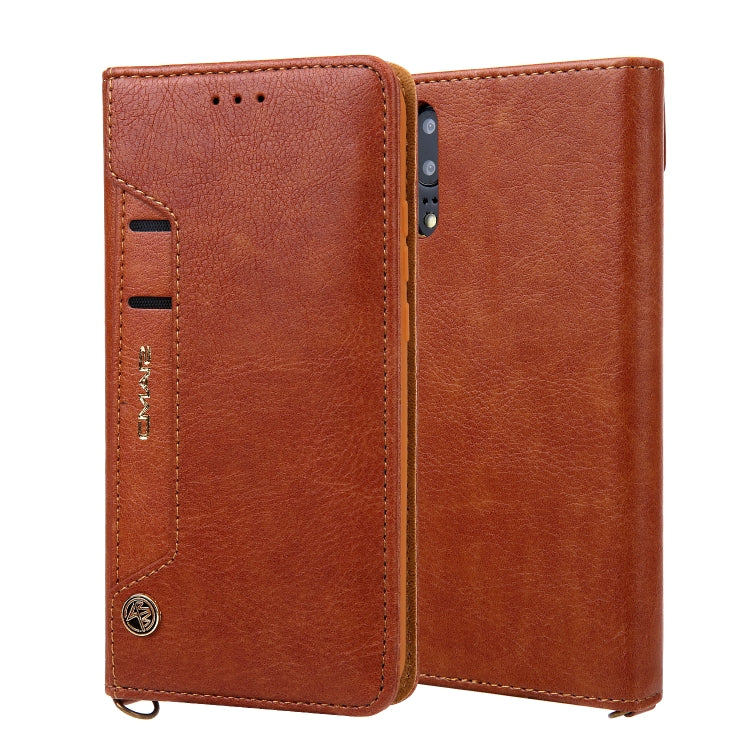 For Huawei P20 CMai2 Kaka Series Litchi Texture Horizontal Flip Leather Case with Holder & Card Slots