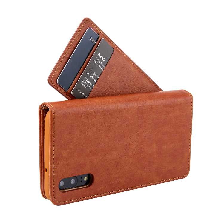 For Huawei P20 CMai2 Kaka Series Litchi Texture Horizontal Flip Leather Case with Holder & Card Slots