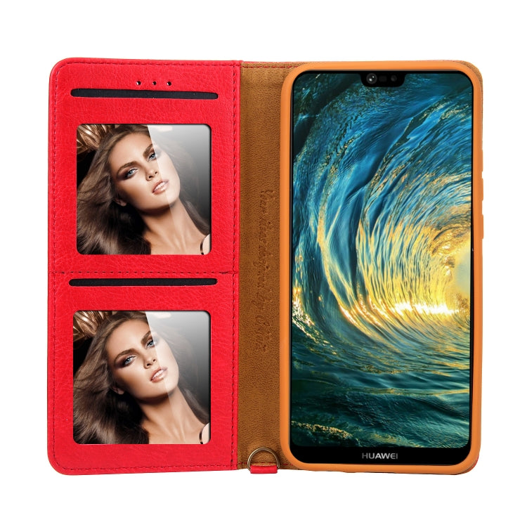 For Huawei P20 CMai2 Kaka Series Litchi Texture Horizontal Flip Leather Case with Holder & Card Slots