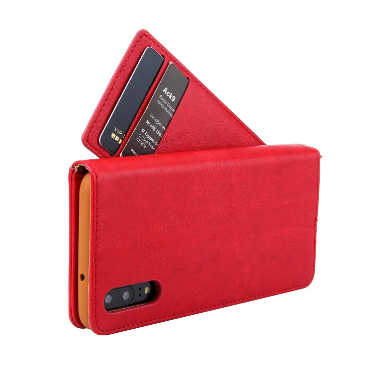 For Huawei P20 CMai2 Kaka Series Litchi Texture Horizontal Flip Leather Case with Holder & Card Slots