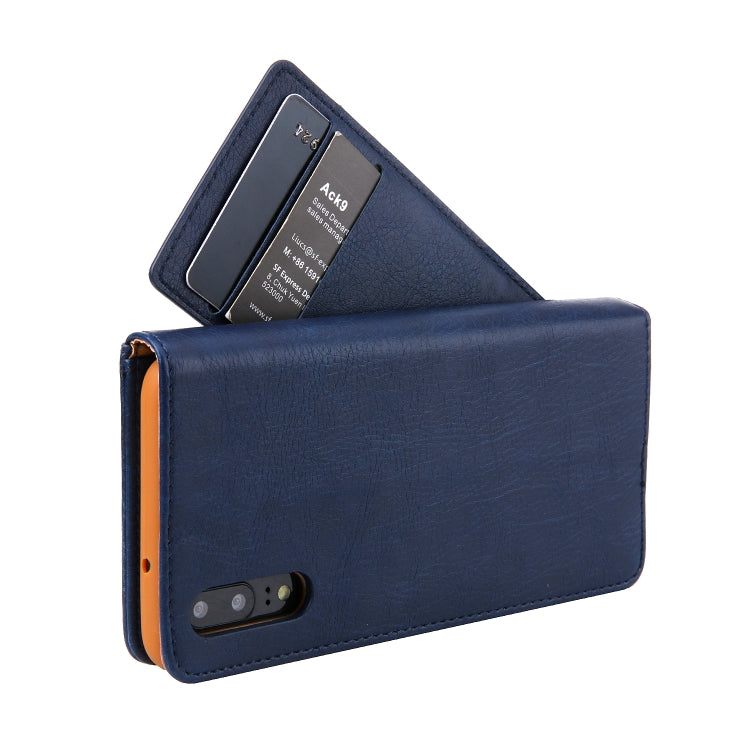 For Huawei P20 CMai2 Kaka Series Litchi Texture Horizontal Flip Leather Case with Holder & Card Slots