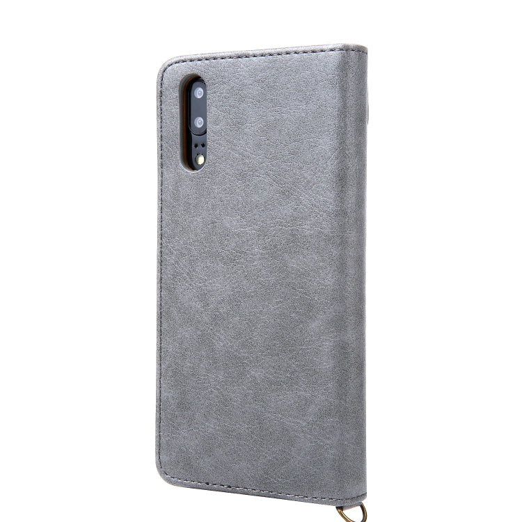 For Huawei P20 CMai2 Kaka Series Litchi Texture Horizontal Flip Leather Case with Holder & Card Slots