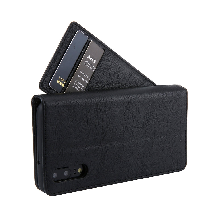 For Huawei P20 CMai2 Kaka Series Litchi Texture Horizontal Flip Leather Case with Holder & Card Slots